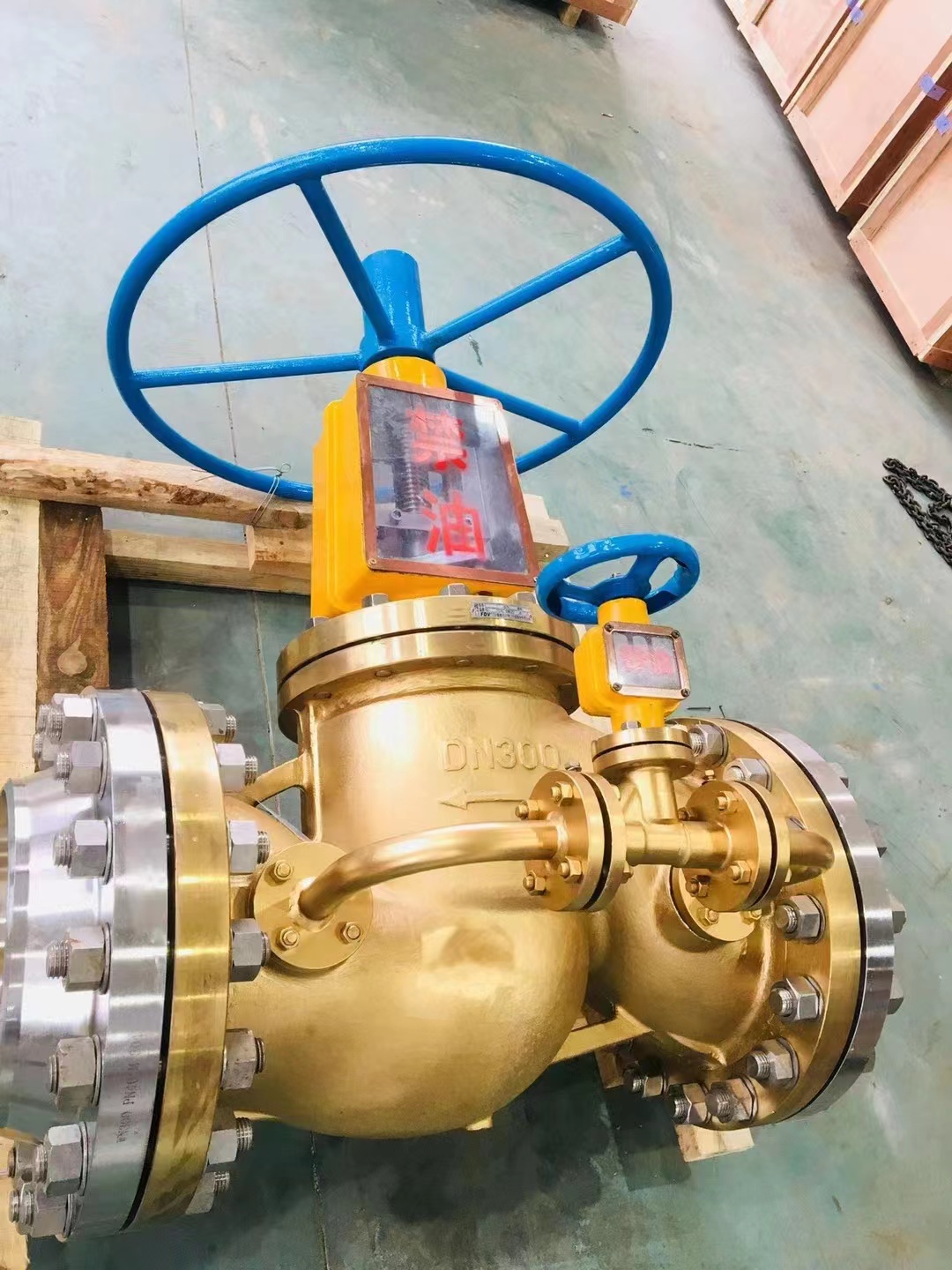 铜氧气管路专用截止阀