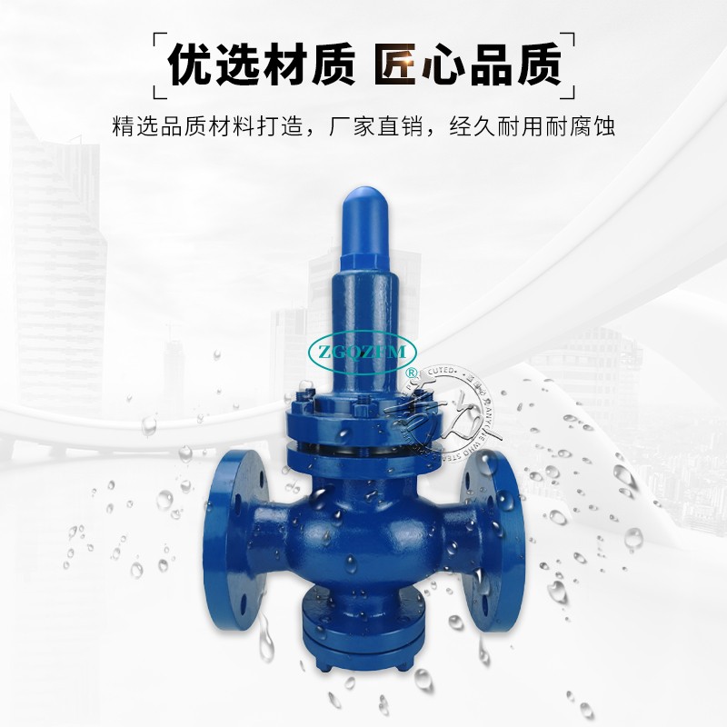 自来水法兰弹簧活塞式减压阀