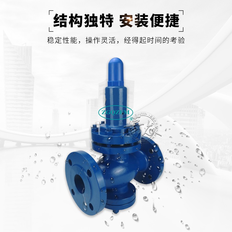 自来水法兰弹簧活塞式减压阀