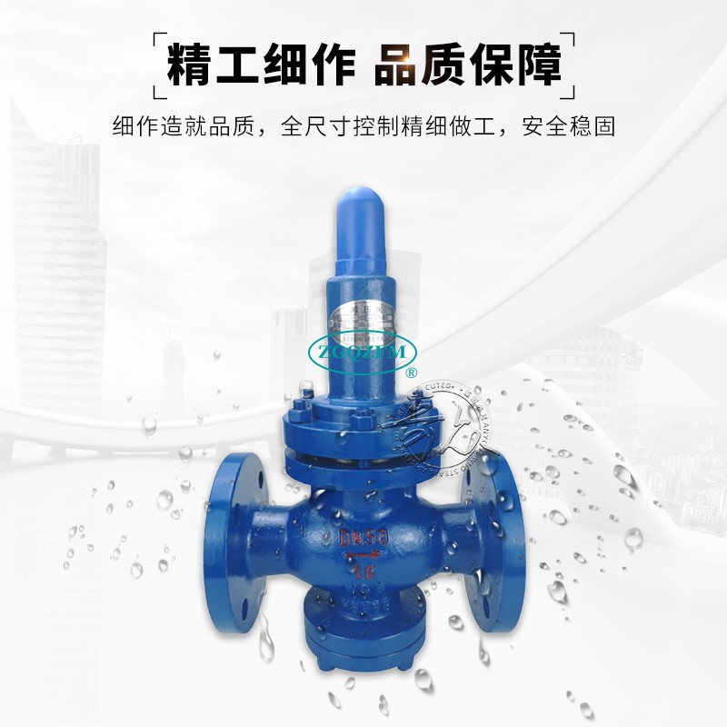 自来水法兰弹簧活塞式减压阀