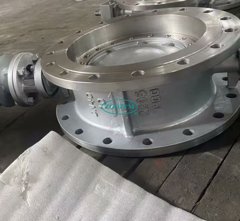 2205双相钢三偏心蝶阀
